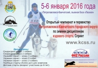 Открытый чемпионат и первенство ПКГО по зимним дисциплинам ездового спорта. Спринт